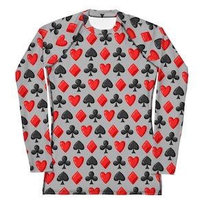 Kan niet omgaan met je Rash Guard - Fat Cat Productions - zonbescherming rashie - kaartspeler shirt - poker - kaarthaai - zwemshirt - hardlopen