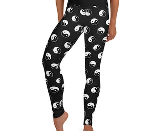 You're the yin to my yang Leggings - black and white - new age - spiritual - yoga leggings