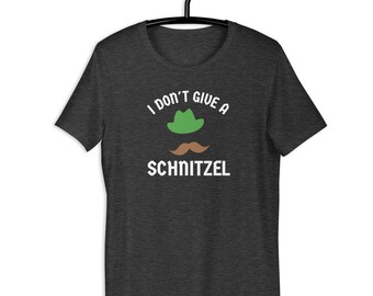 I don't give a schnitzel t-shirt - Oktoberfest shirt - funny German shirt - beer drinker
