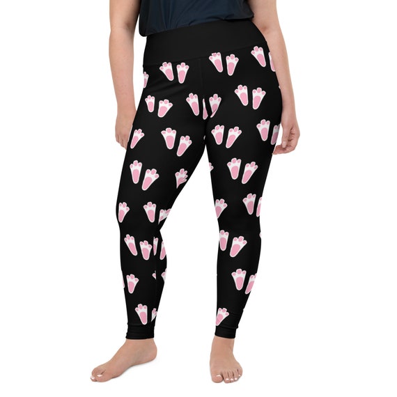 Plus size top easter leggings