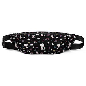 Feeling meowgical Fanny Pack bum bag - Fat Cat productions - unicorn gift - cat owner - crazy cat lady - rainbows - caticorn lover gift