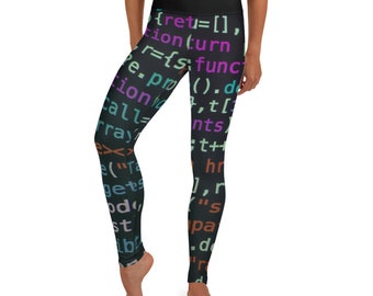 It's the dress code Leggings - java script - coding - computer programmer - source code