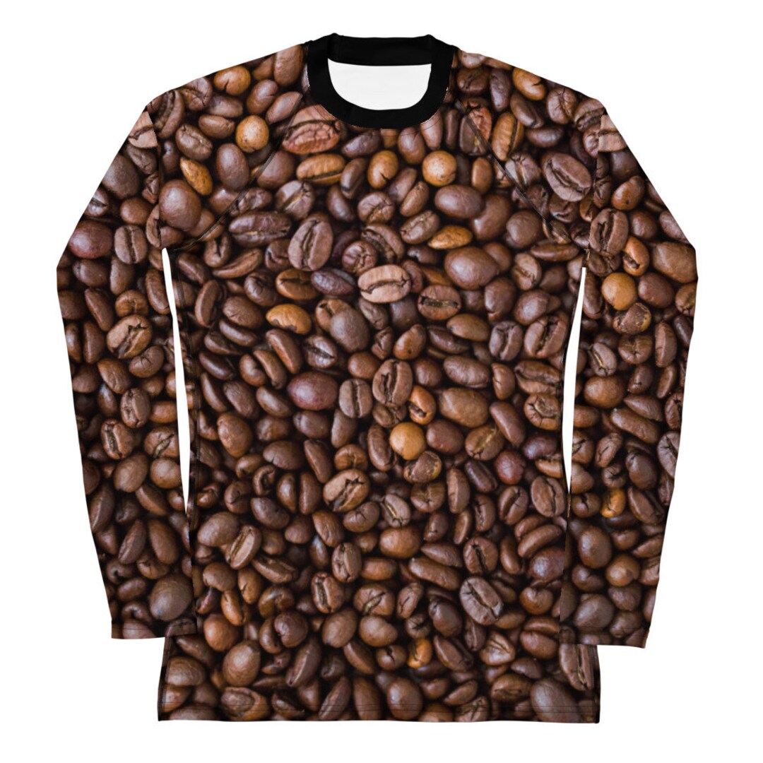Where Have You Bean All My Life Rash Guard - Fat Cat - Coffee Rashie ...