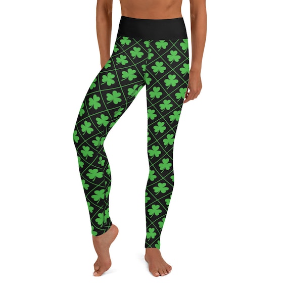 The Luck of the Irish Leggings Fat Cat Lifestyle St Patrick's Day