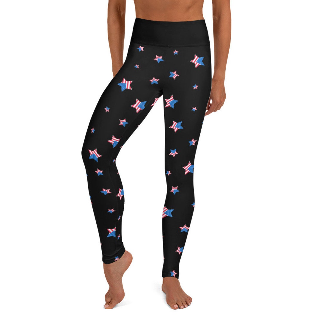 stars and stripes leggings