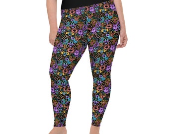 I saw the sign Plus Size Leggings - zodiac leggings - horoscope - astrology - zodiac swim leggings - star sign leggings - new age