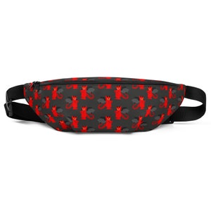 Ronr evil Fanny Pack bum bag - Fat Cat productions - Sac pour chat - chat maléfique - chat diable - halloween - mauvais chat - cadeau amoureux des chats - propriétaire de chat