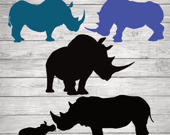 Download Baby Rhino Svg Etsy