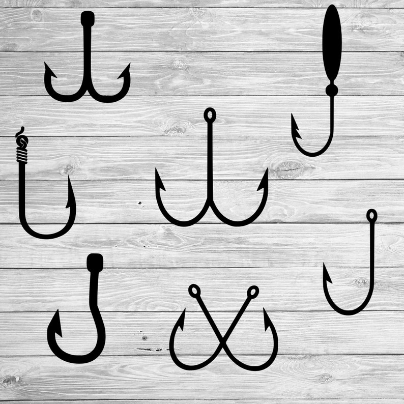 Free Free 129 Silhouette Fishing Hook Svg SVG PNG EPS DXF File