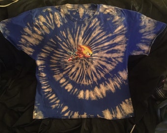 Supersonic Hedgehog Spiral Tie Dye