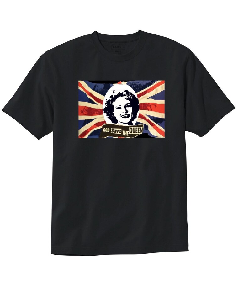 God save the Queen Sex Pistols Betty White image 1
