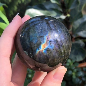 Esfera de labradorita púrpura (Código 11132)