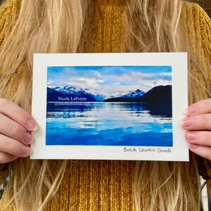 Carte pliable - Lac Garibaldi - 01001