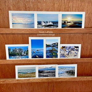 BUNDLE de cartes - « Océan Pacifique » - 10 cartes