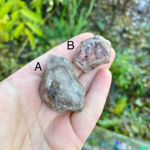 YOU CHOOSE: ONE Elestial Smokey Amethyst