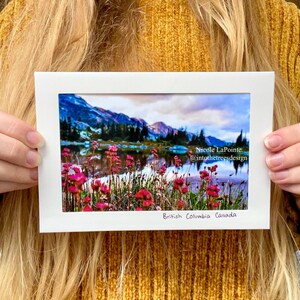 Carte pliable - Bruyère rouge des montagnes - 01040