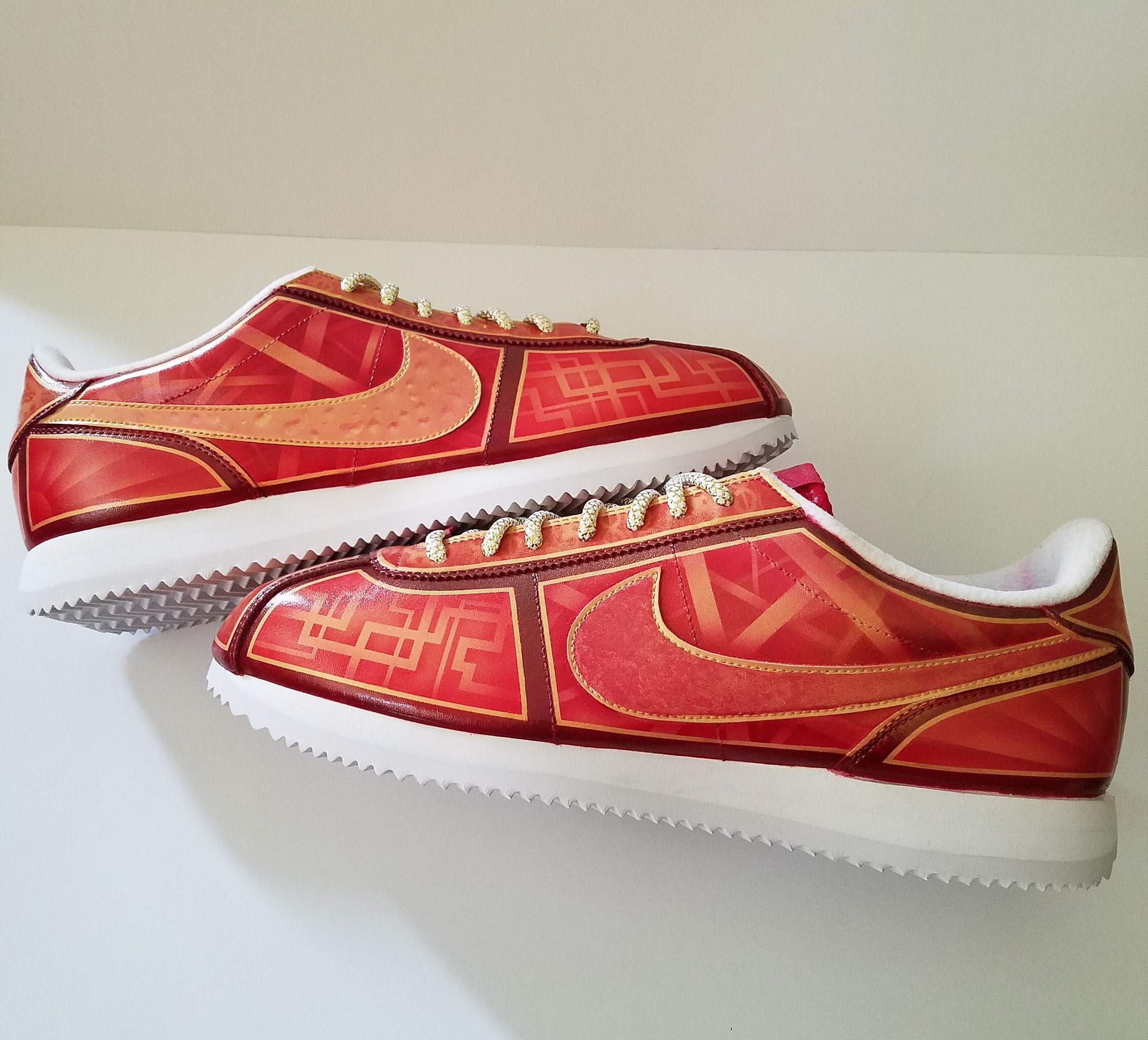 OP] custom Brockhampton Iridescence Nike Cortez : r/Sneakers