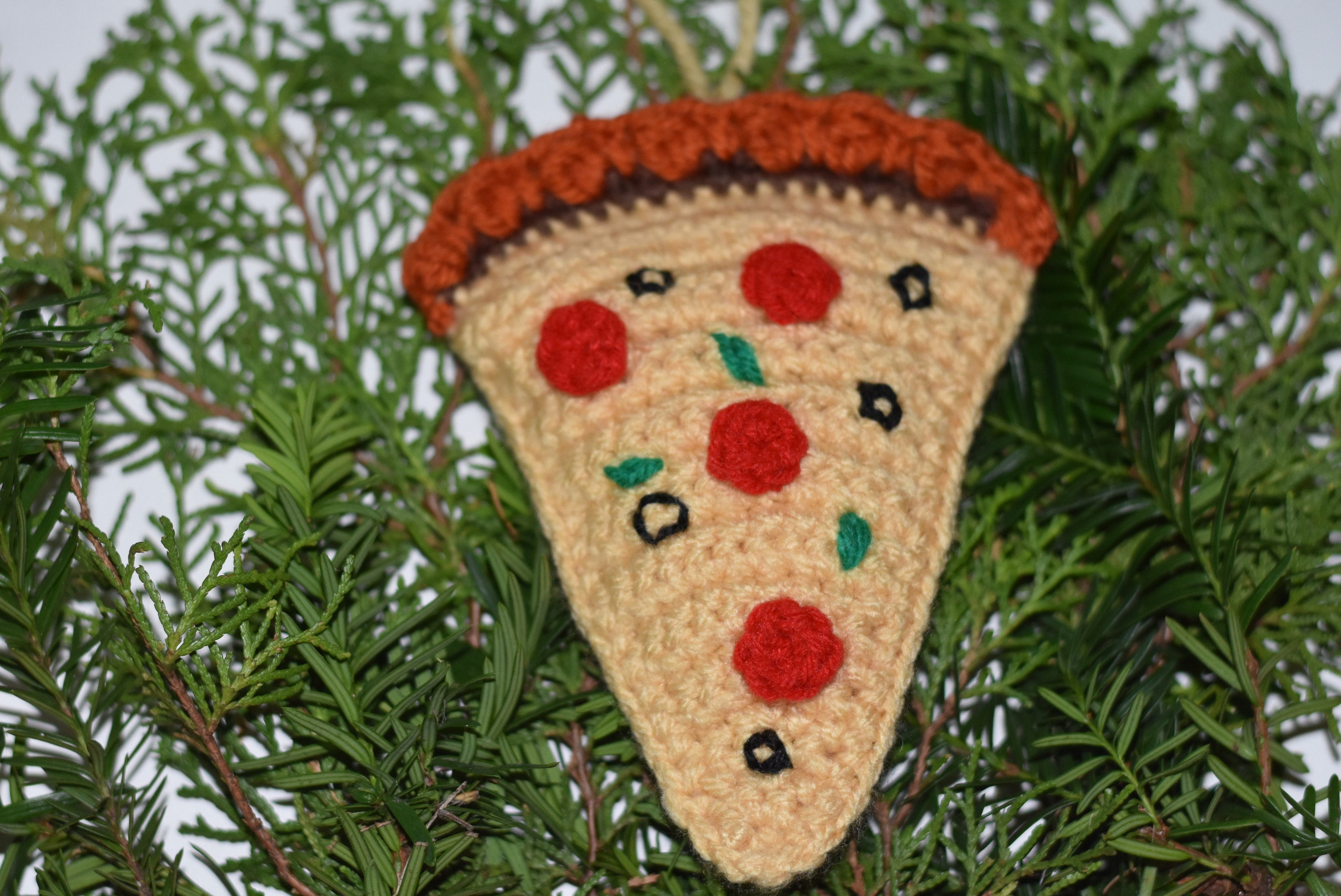 Pizza Christmas Ornament Gifts for pizza lover Food Etsy