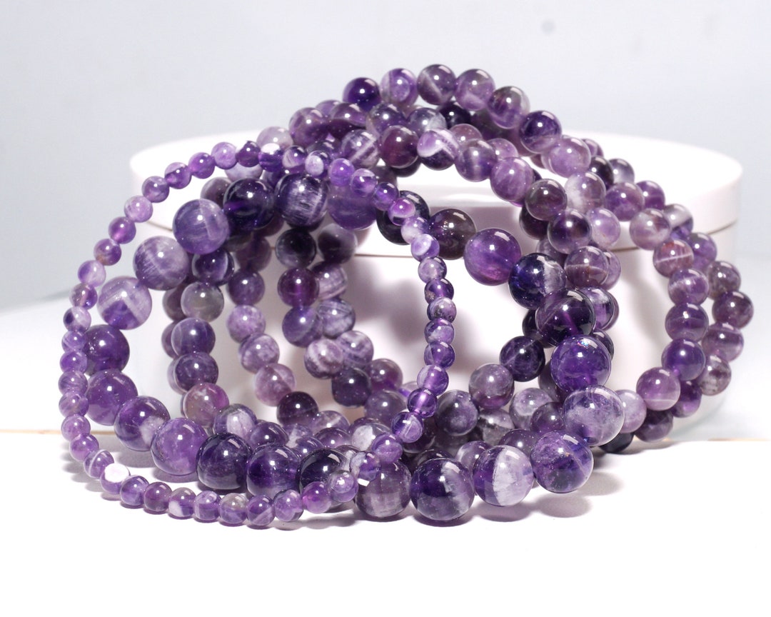 Bulk Amethyst Braceletwholesale Crystalbulk Crystalsgems Etsy