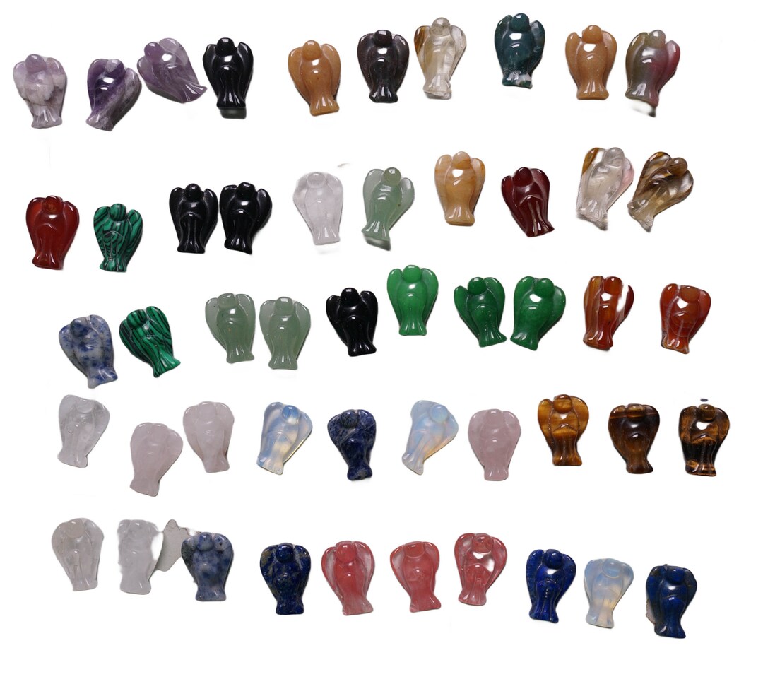 50PCS Bulk Crystals Wholesale Clearance Crystal and Healing Etsy