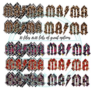 Mama leopard clipart, digital download, sublimation designs download, Instant PNG files, see store for more designs