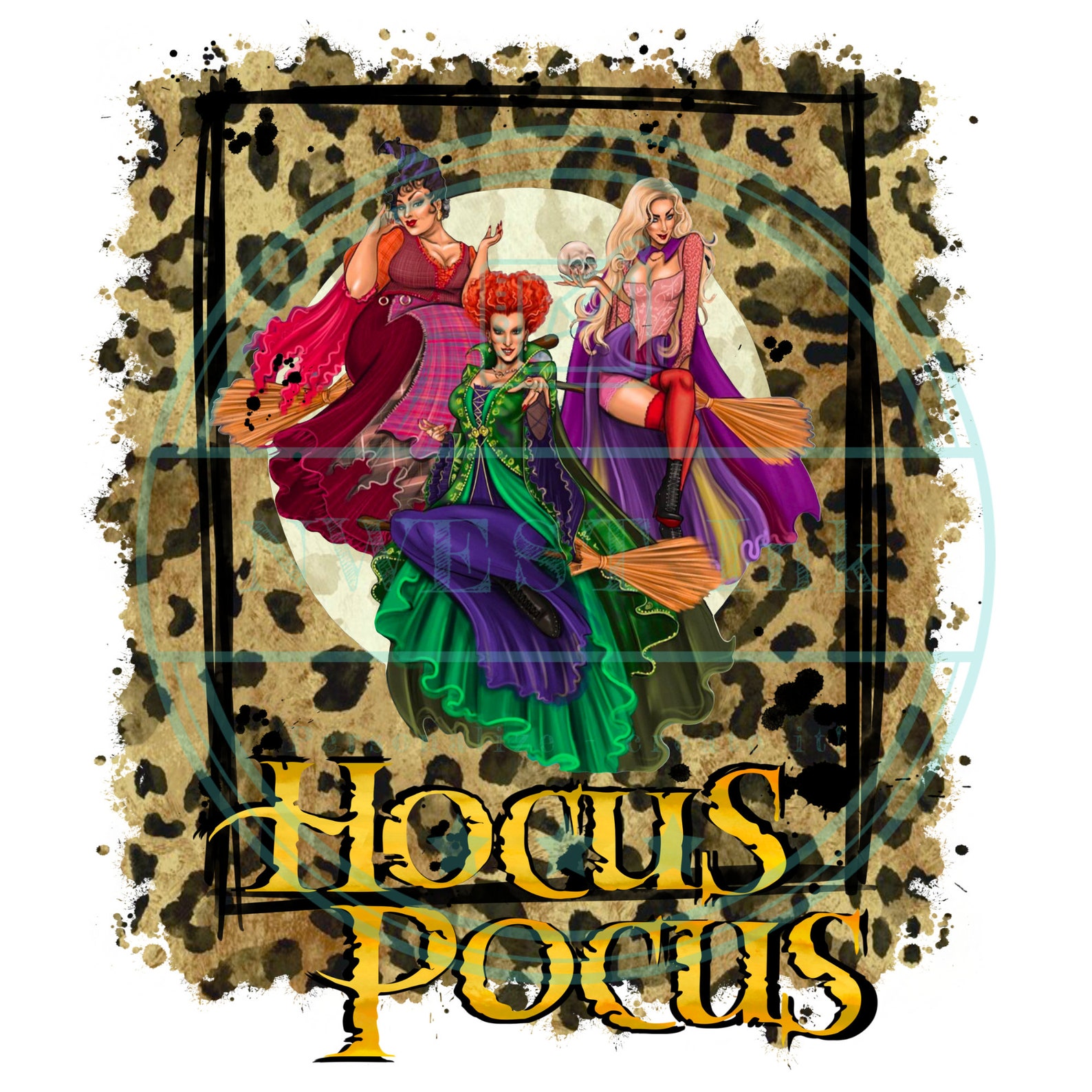 Hocus Pocus Sanderson Sisters Png Halloween Clipart Etsy
