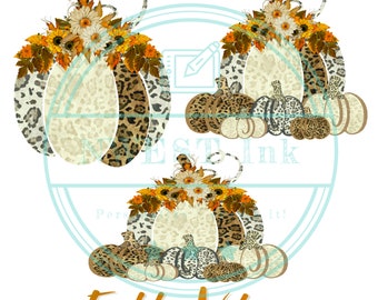 Fall, Pumpkin, thanksgiving, clipart, PNG, fall vibes, leopard, digital download, sublimations designs downloads, custom designs