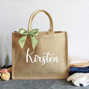 Personalized Burlap Bags Custom Beach Tote bag Bridesmaid tote bags with names Bridesmaid gifts Girls trip gifts jute bag,Burlap Tote Bags