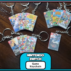 Nintendo Switch Game Case Schlüsselanhänger