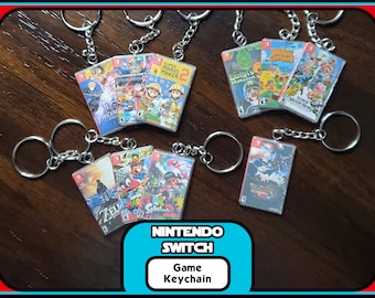 Nintendo Switch Game Case Keychains