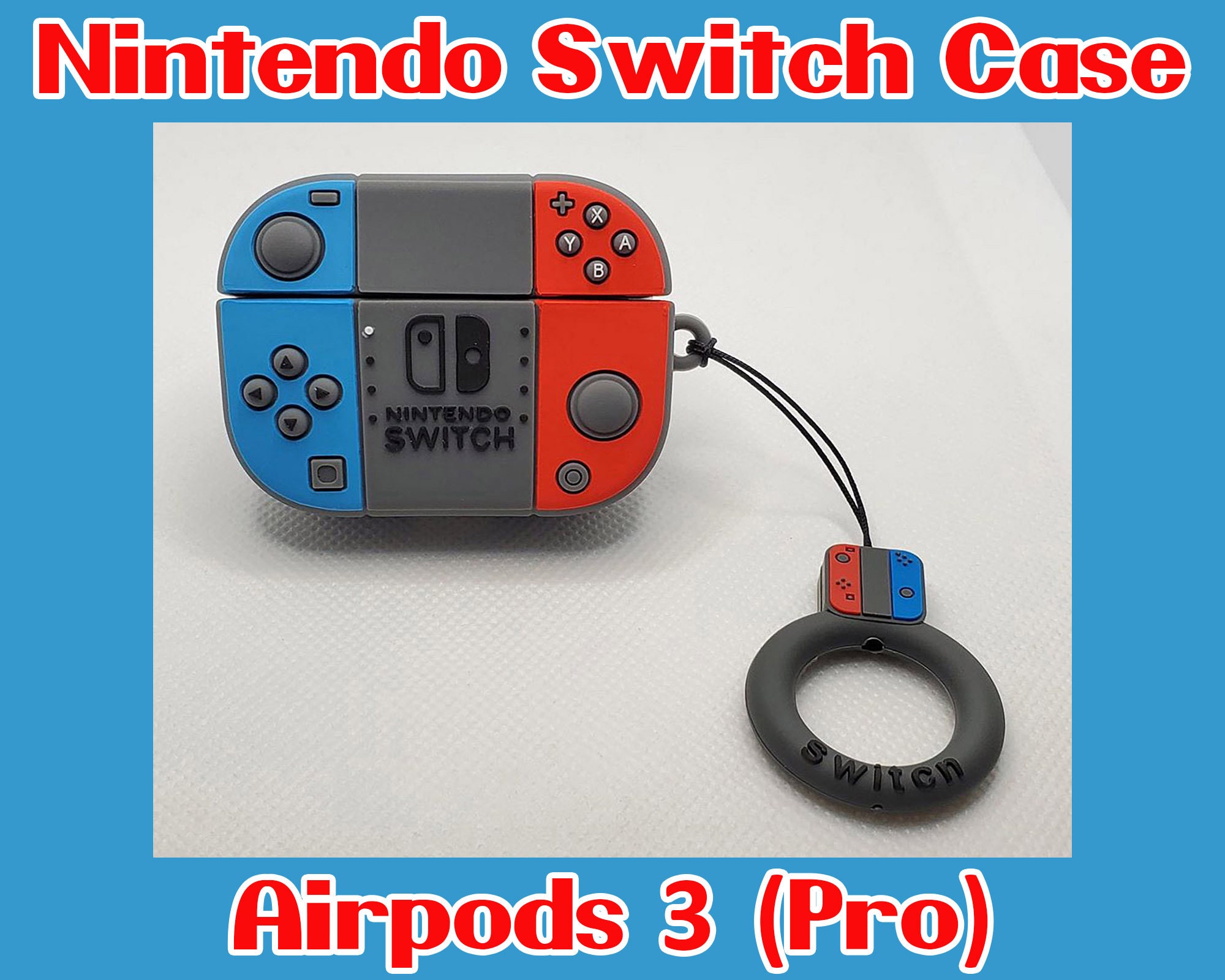 Custodia Nintendo Switch Apple AirPods Pro | Etsy Italia