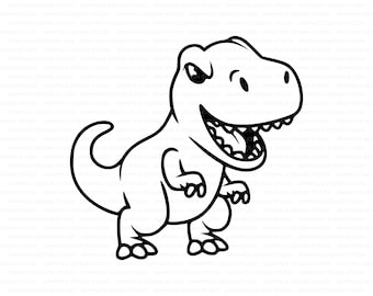 Download Cute Trex Svg Etsy