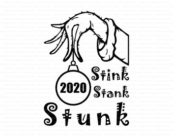 Download Grinch Hand Svg Etsy