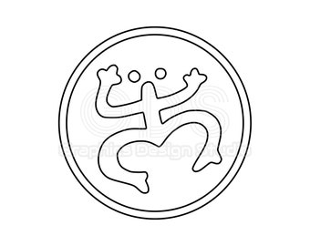 photo Taino Frog Symbols taino frog etsy