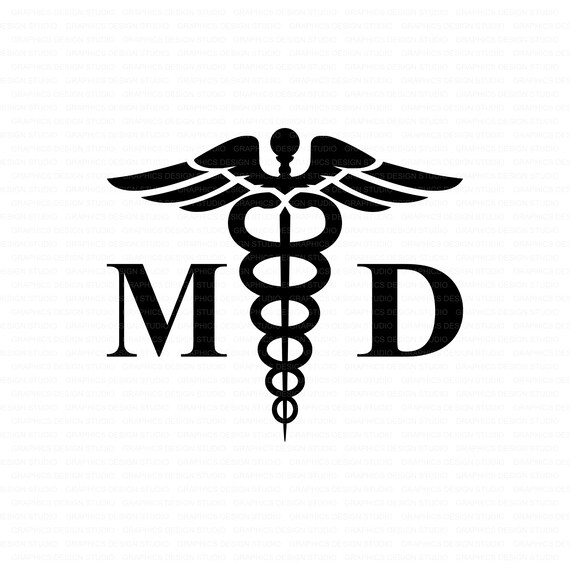 Download Medical Symbol Svg Caduceus Svg Doctor Svg Md Svg Star Of Etsy