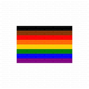 Download Lgbtq Progress Flag Svg Gay Pride Flag Svg Rainbow Flag Etsy