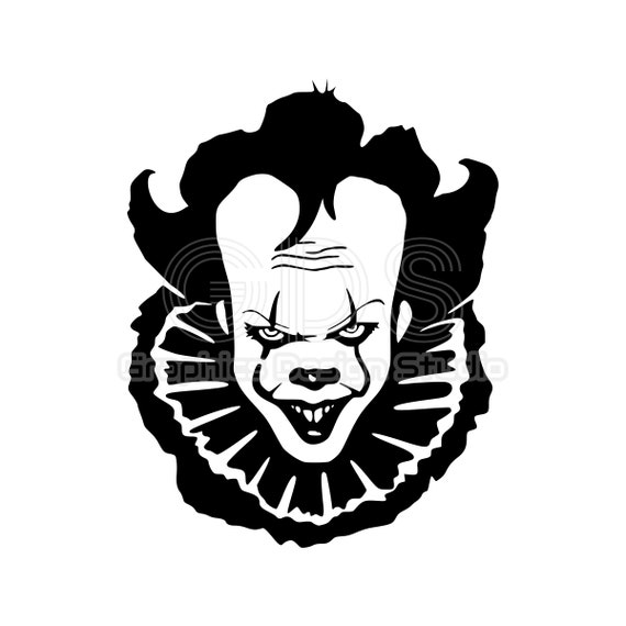 Penny Wise Svg Pennywise Svg Clown Svg Halloween Svg Film | Etsy