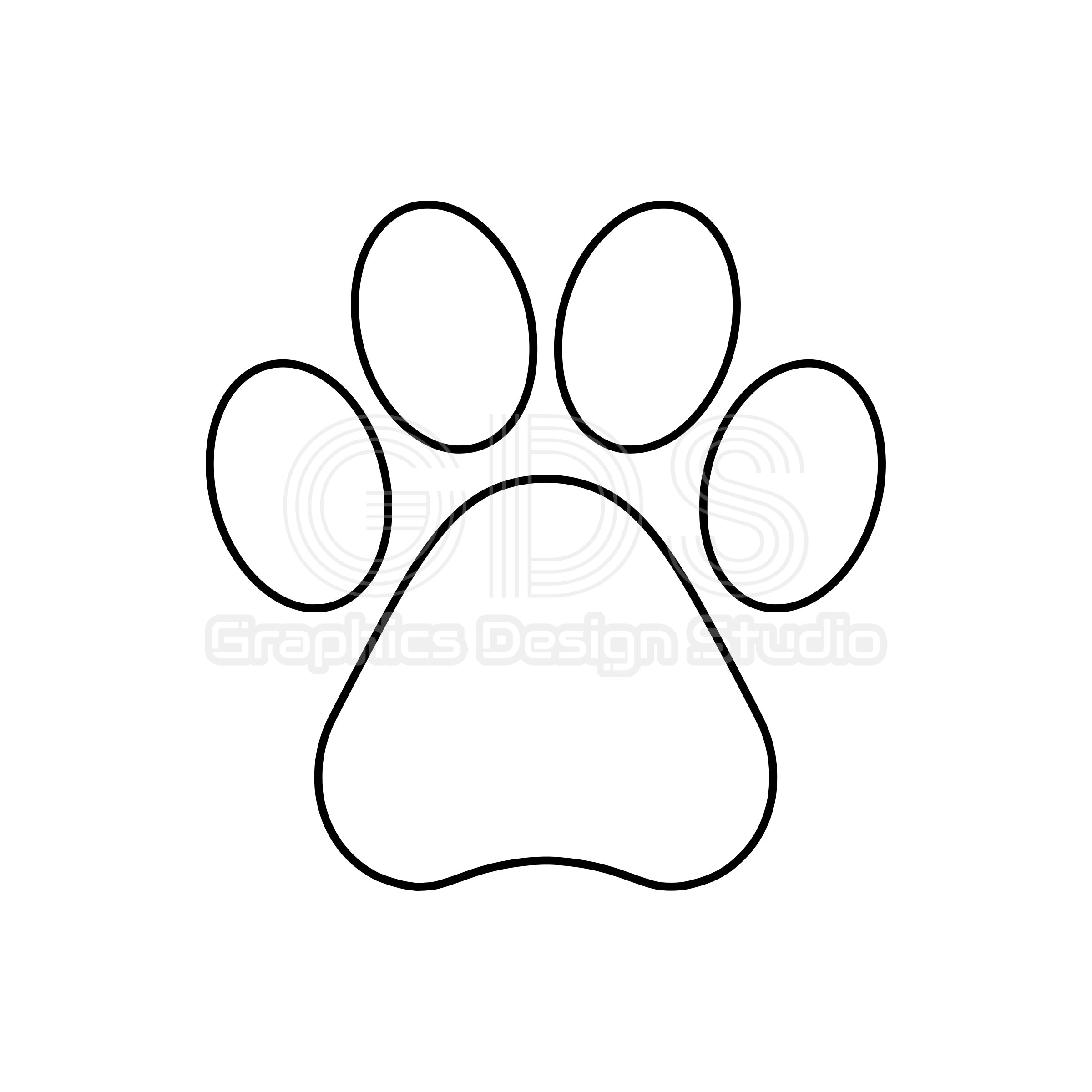 Dog Paw Print Outline SVG Paw Print SVG Dog Paw Print Svg Etsy Dog Paw Print Outline SVG Paw Print SVG Dog Paw Print Svg Etsy