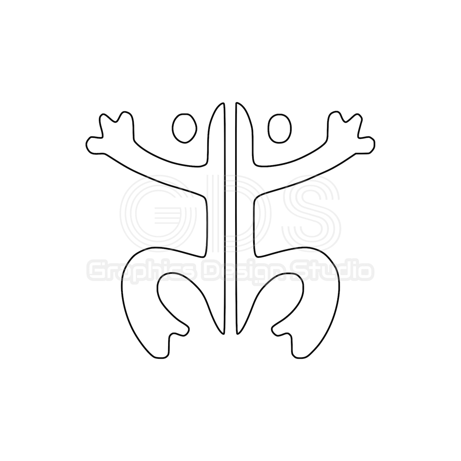 Puerto Rico Svg Coqui Outline Svg Taino Frog Outline SVG Etsy