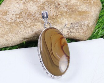 1 Pcs 41x27x6 Millimeter 61 Carat Beautiful Natural Flint Jasper Gemstone Healing Crystal Cabochon Gemstone Semi Precious Cabochon #GT-554