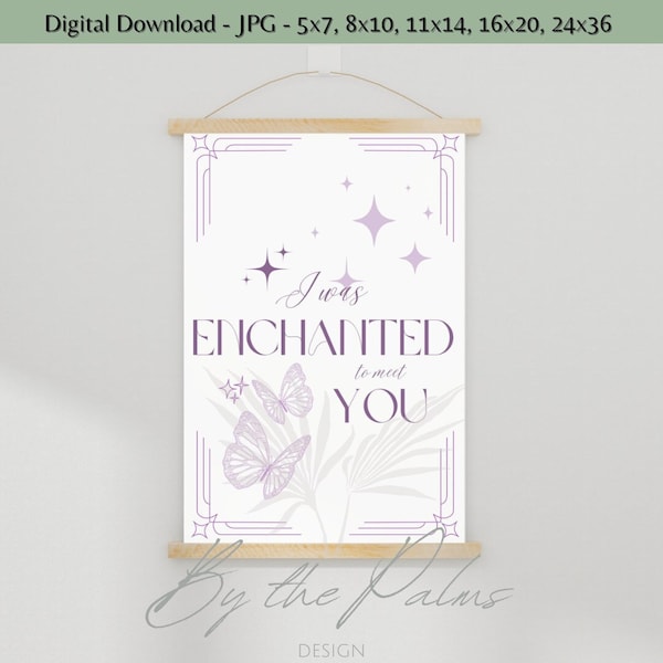 Enchanted Speak Now (Taylor's Version) Digital Print - Digital Poster - JPG - The Eras Tour - Taylor Swift Aesthetic - Enchanted Butterfly