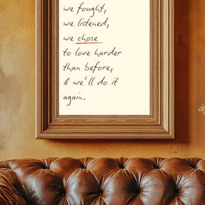 Love Letter Digital Wall Art Print