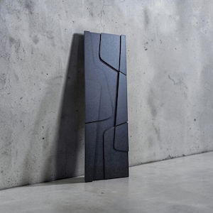Tall Skinny Artwork, Tall Narrow Wall Art, Long Thin Wood Wall Art for Hallways and Narrow Wall Spaces