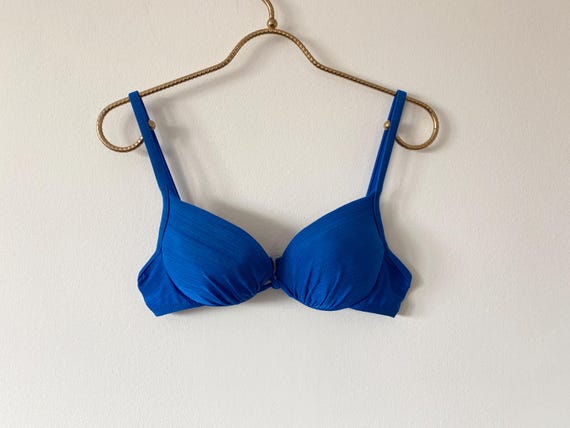 vintage 90's royal blue bikini by athena | cute s… - image 1