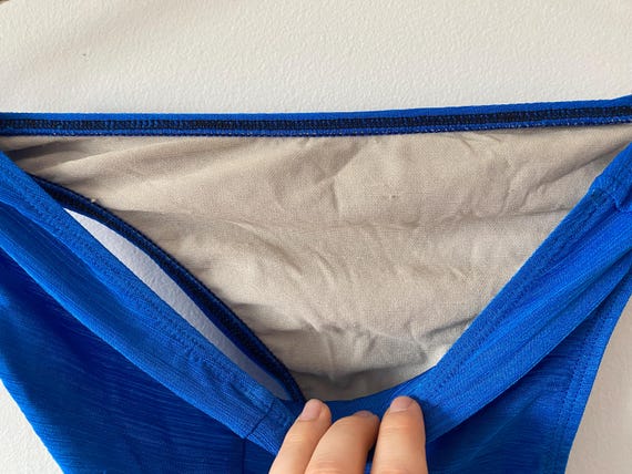 vintage 90's royal blue bikini by athena | cute s… - image 6