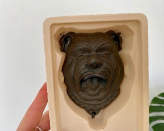 vintage iron wall mounted bottle opener | vintage bulldog bottle opener by pottery barn