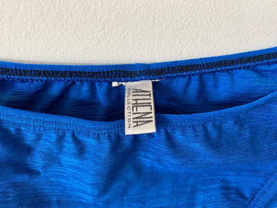 vintage 90's royal blue bikini by athena | cute s… - image 5