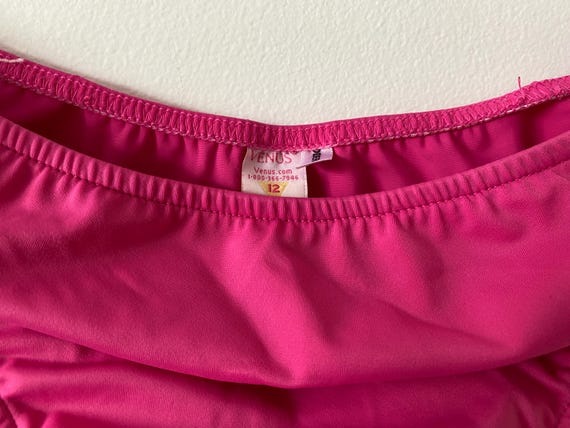 Vintage 90s Pink Venus Bikini: Padded High-Waiste… - image 6