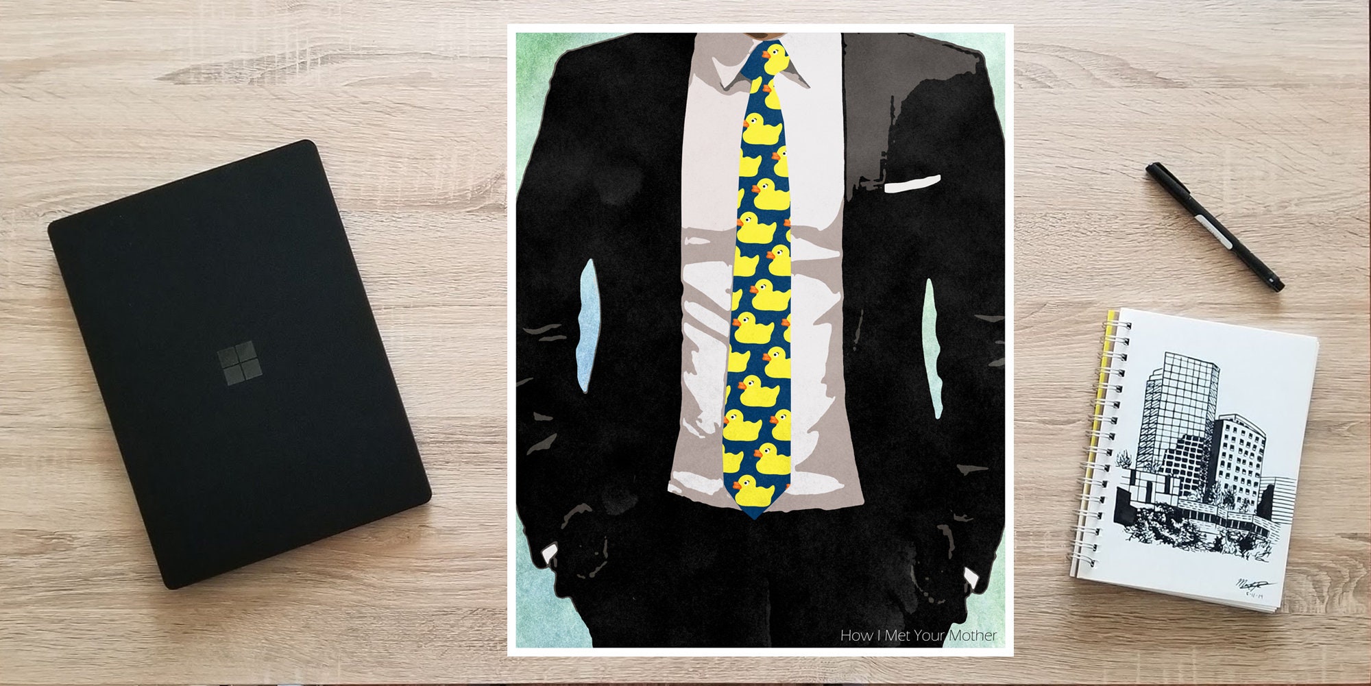 Ducky Tie - Etsy