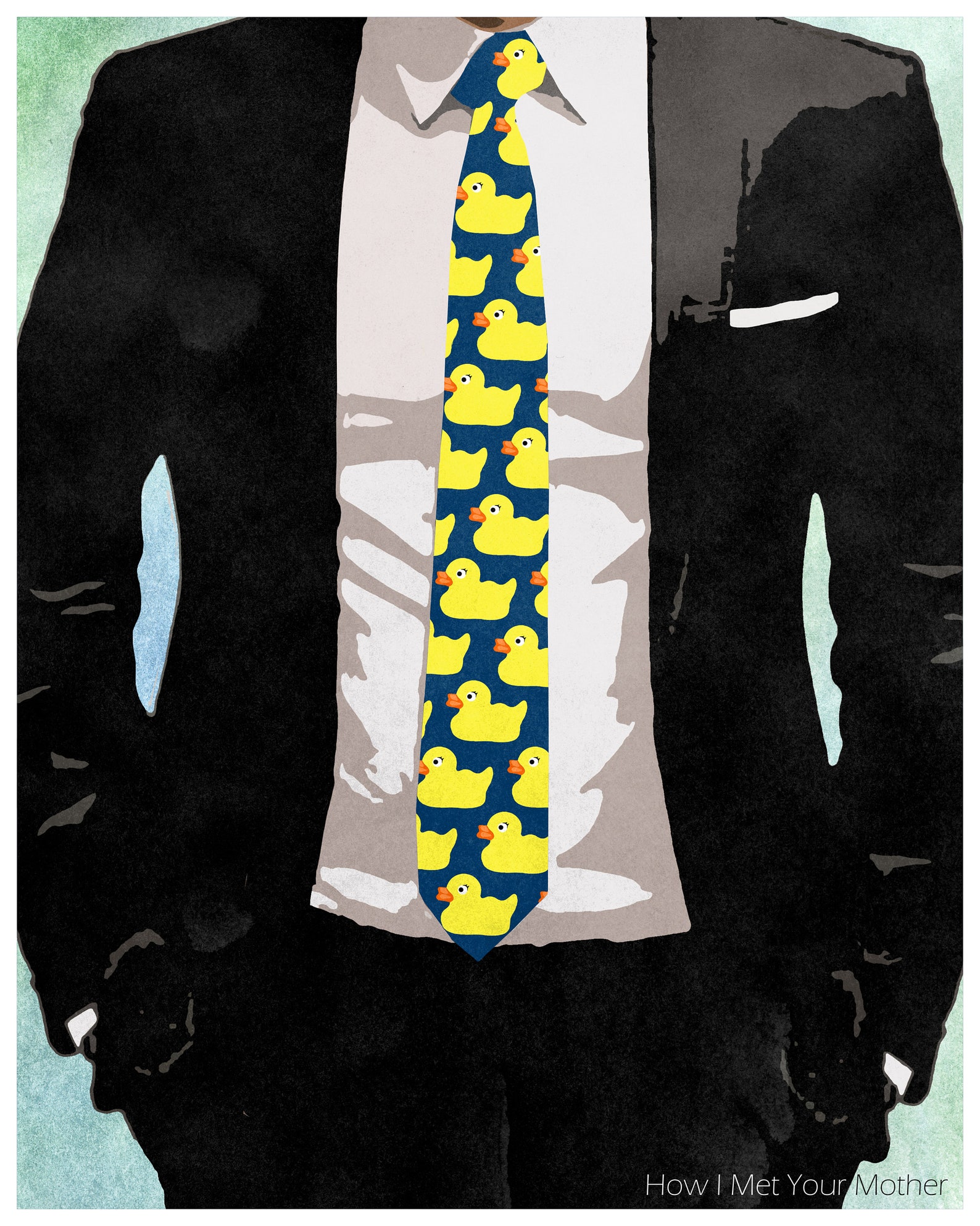 Ducky Tie - Etsy
